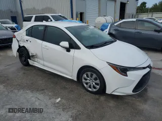 2023 Toyota Corolla LE with VIN 5YFB4MDE8PP021236, listed as a Copart auction lot 52107675 with 24,146 mi miles and Salvage Title. Bid and sale history available at carsss.com. Image 4.