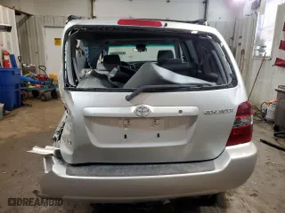 2005 Toyota Highlander with VIN JTEDP21A750084708, listed as a Copart auction lot 47727645 with 159,596 mi miles and Salvage Title. Bid and sale history available at carsss.com. Image 6.