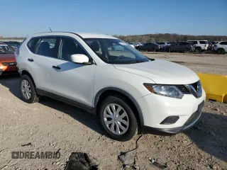 2016 Nissan Rogue S with VIN KNMAT2MV6GP689363, listed as a Copart auction lot 52176745 with 68,492 mi miles and Salvage Title. Bid and sale history available at DreamBid. Image 4.
