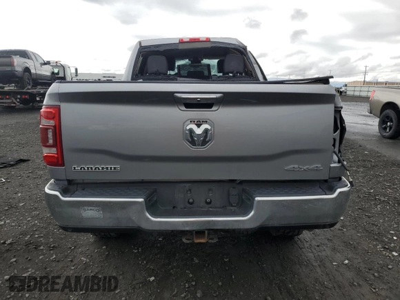 2020 Ram 2500 Laramie with VIN 3C6UR5FL4LG119330, listed as a Copart auction lot 57285555 with 45,832 mi miles and Salvage title. Bid and sale history available at DreamBid. Image 6.