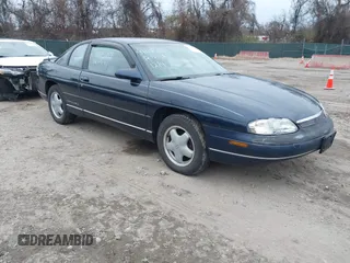 1998 Chevrolet Monte Carlo LS z VIN 2G1WW12M3W9329281, wystawiony jako IAAI lot #41015289 z przebiegiem 199 979 mil mil oraz . Historia ofert i sprzedaży dostępna na DreamBid. Obrazek 1.