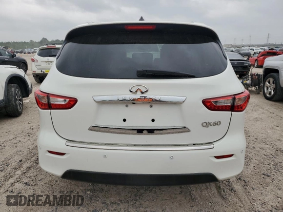 2014 Infiniti QX60 with VIN 5N1AL0MN5EC528636, listed as a Copart auction lot 51466135 with 172,719 mi miles and Clean Title. Bid and sale history available at carsss.com. Image 6.