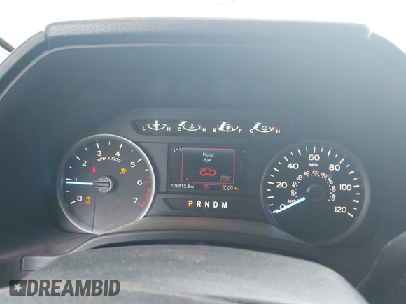 2018 Ford F-150 XL with VIN 1FTEW1EP9JKE58173, listed as a IAAI auction lot 42389998 with 129,512 mi miles and . Bid and sale history available at DreamBid. Image 7.