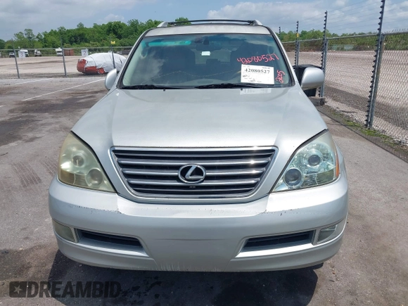 2005 Lexus GX with VIN JTJBT20X550082871, listed as a IAAI auction lot 42080527 with Not Provided miles. Bid and sale history available at carsss.com. Image 6.