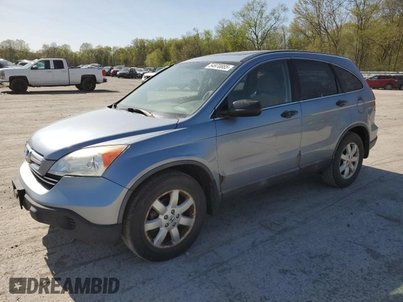 2009 Honda CR-V EX with VIN 5J6RE48529L035791, listed as a Copart auction lot 54970885 with 282,884 mi miles and Clean Title. Bid and sale history available at carsss.com. Image 1.