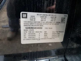 2014 Chevrolet Silverado 1500 LT with VIN 1GCRCREC4EZ406856, listed as a Copart auction lot 57077755 with 251,261 mi miles and Clean Title. Bid and sale history available at DreamBid. Image 12.