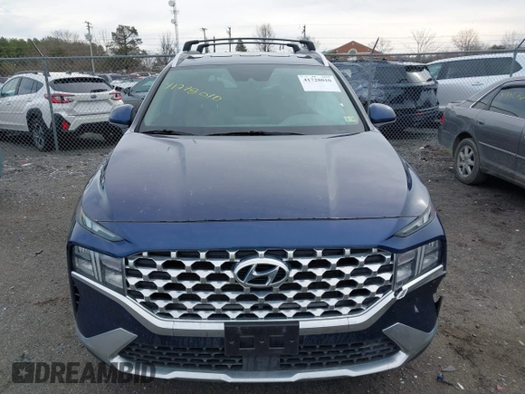 2022 Hyundai Santa Fe SEL with VIN 5NMS2DAJ8NH443618, listed as a IAAI auction lot 41728010 with 77,066 mi miles. Bid and sale history available at carsss.com. Image 12.