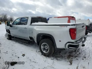 2022 Chevrolet Silverado 3500HD LTZ with VIN 1GC4YUEY3NF128303, listed as a Copart auction lot 83775884 with 25,331 mi miles and Salvage Title. Bid and sale history available at carsss.com. Image 2.
