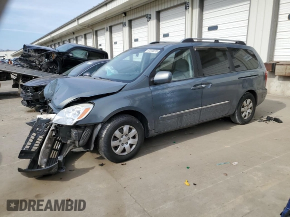 2007 Hyundai Entourage GLS z VIN KNDMC233X76043374, wystawiony jako Copart lot #47370275 z przebiegiem 147 820 mil mil oraz Szkody całkowita. Historia ofert i sprzedaży dostępna na DreamBid. Obrazek 1.