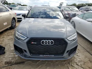 2018 Audi RS 3 z VIN WUABWGFF2J1903261, wystawiony jako Copart lot #73920914 z przebiegiem 49 742 mil mil oraz Nie do naprawy • Non repairable. Historia ofert i sprzedaży dostępna na DreamBid. Obrazek 5.