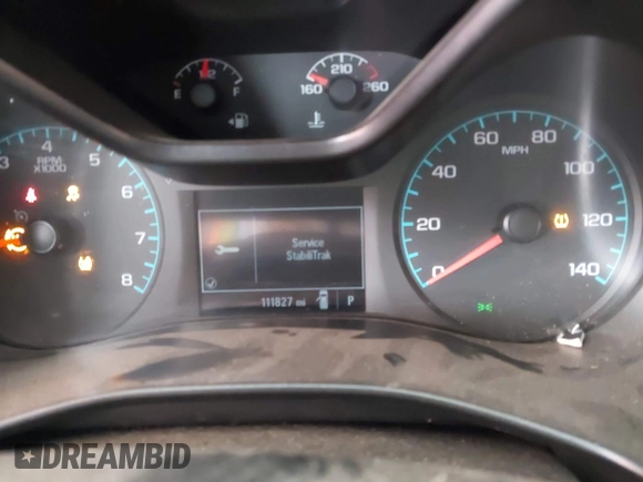 2019 Chevrolet Colorado 4WD Work Truck with VIN 1GCGTBEN8K1347983, listed as a IAAI auction lot 41923067 with 111,827 mi miles and . Bid and sale history available at DreamBid. Image 7.