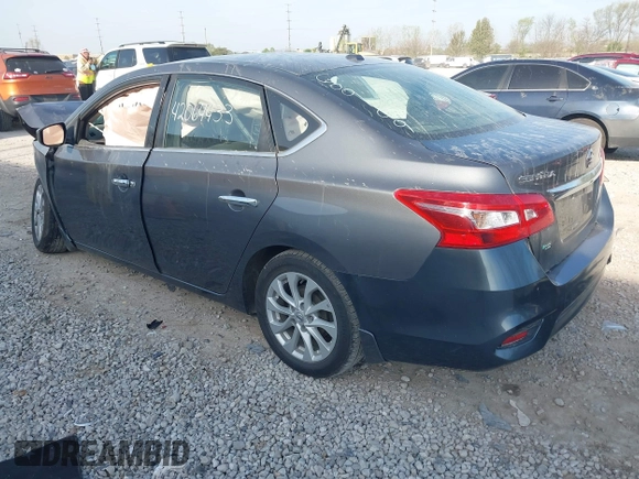 2019 Nissan Sentra SV with VIN 3N1AB7AP3KL609109, listed as a IAAI auction lot 42064433 with 100,431 mi miles and . Bid and sale history available at DreamBid. Image 3.