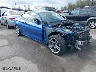 2014 BMW 4 Series 435i xDrive with VIN WBA3R5C59EK189019, listed as a IAAI auction lot 41919215 with 236,908 mi miles. Bid and sale history available at carsss.com. Image 1.
