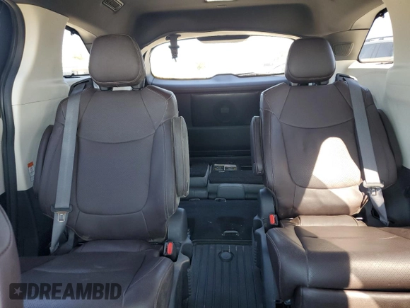 2023 Toyota Sienna Platinum with VIN 5TDESKFC2PS106874, listed as a Copart auction lot 50348725 with 10,329 mi miles and Non Repairable. Bid and sale history available at DreamBid. Image 10.