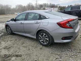 2018 Honda Civic EX with VIN 2HGFC2F75JH532134, listed as a Copart auction lot 51215215 with 35,189 mi miles and Salvage Title. Bid and sale history available at DreamBid. Image 2.