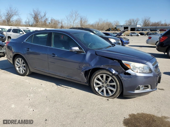 2013 Chevrolet Malibu LT with VIN 1G11E5SA3DF275219, listed as a Copart auction lot 50181935 with 95,465 mi miles and Salvage Title. Bid and sale history available at carsss.com. Image 4.