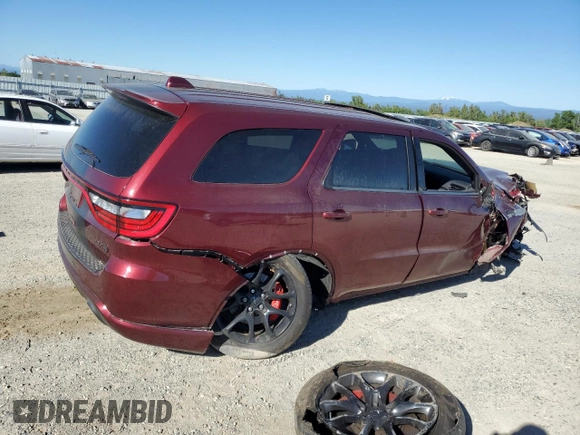 2021 Dodge Durango SRT Hellcat с VIN 1C4SDJH93MC606015, выставлен на аукционе Copart как лот 53331355 с пробегом Не указан миль и Списание • Salvage title. История ставок и продаж доступна на DreamBid. Изображение 3.