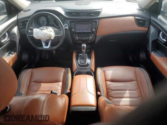 2017 Nissan Rogue SV z VIN JN8AT2MT7HW149353, wystawiony jako Copart lot #46567735 z przebiegiem 106 352 mil mil oraz Szkoda całkowita • Salvage title. Historia ofert i sprzedaży dostępna na DreamBid. Obrazek 8.