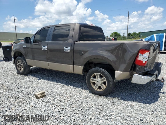 2005 Ford F-150 XLT with VIN 1FTRW12W05KD46817, listed as a Copart auction lot 60989615 with Not provided miles and Salvage title. Bid and sale history available at DreamBid. Image 2.