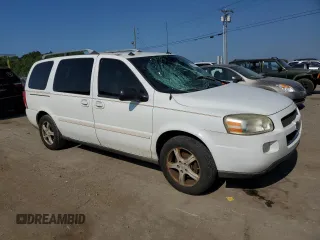 2005 Chevrolet Uplander LT with VIN 1GNDV33LX5D238780, listed as a Copart auction lot 62038784 with 0 mi miles and Salvage Title. Bid and sale history available at carsss.com. Image 4.