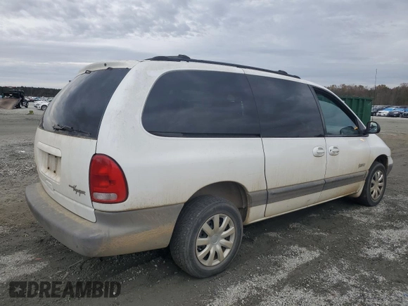 1999 Plymouth Voyager Grand SE z VIN 1P4GP44G7XB831207, wystawiony jako Copart lot #79558714 z przebiegiem 163 620 mil mil oraz Szkody całkowita. Historia ofert i sprzedaży dostępna na DreamBid. Obrazek 3.