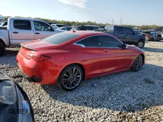 2020 Infiniti Q60 Red Sport 400 with VIN JN1FV7EL3LM460437, listed as a Copart auction lot 78080804 with 55,518 mi miles and Clean title. Bid and sale history available at DreamBid. Image 3.