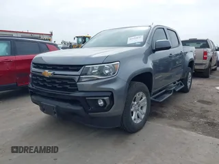 2022 Chevrolet Colorado 2WD LT with VIN 1GCGSCEN1N1316636, listed as a IAAI auction lot 41915633 with 17,450 mi miles and . Bid and sale history available at DreamBid. Image 2.