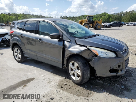 2015 Ford Escape SE with VIN 1FMCU9GX6FUB34954, listed as a Copart auction lot 53624795 with 93,276 mi miles and Salvage Title. Bid and sale history available at DreamBid. Image 4.