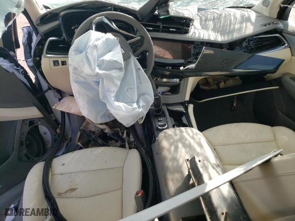 2024 Cadillac XT6 AWD Premium Luxury with VIN 1GYKPDRS9RZ705513, listed as a Copart auction lot 75305774 with 0 mi miles and Salvage Title. Bid and sale history available at carsss.com. Image 8.