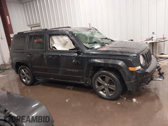 2014 Jeep Patriot Latitude with VIN 1C4NJPFA6ED737327, listed as a IAAI auction lot 41611577 with 88,407 mi miles and . Bid and sale history available at carsss.com. Image 13.