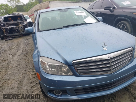 2011 Mercedes-Benz C-Class C 300 Sport with VIN WDDGF5EB3BA503805, listed as a IAAI auction lot 41969092 with 247,023 mi miles. Bid and sale history available at carsss.com. Image 1.
