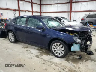 2013 Chrysler 200 LX with VIN 1C3CCBAG9DN726724, listed as a Copart auction lot 44275385 with 111,294 mi miles and Salvage Title. Bid and sale history available at carsss.com. Image 4.