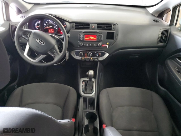 2013 Kia Rio LX with VIN KNADM5A30D6213543, listed as a Copart auction lot 50746755 with 121,205 mi miles and Salvage Title. Bid and sale history available at carsss.com. Image 8.