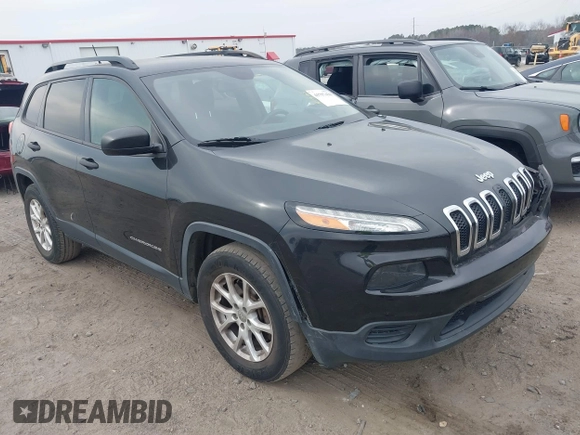 2016 Jeep Cherokee Altitude with VIN 1C4PJMAS8GW220688, listed as a IAAI auction lot 41797430 with 218,631 mi miles and . Bid and sale history available at DreamBid. Image 1.
