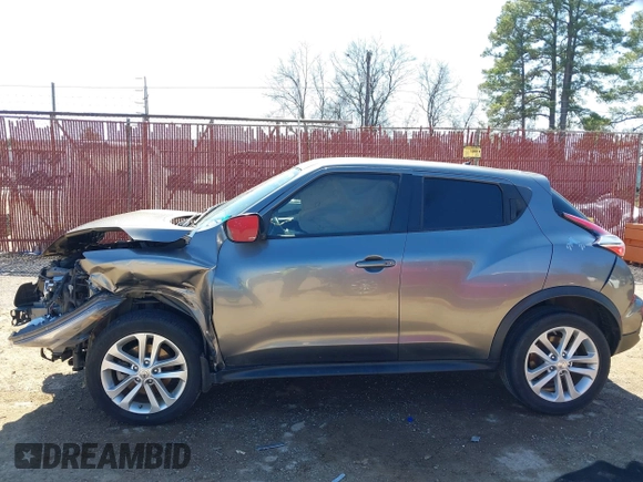 2015 Nissan Juke S with VIN JN8AF5MR3FT506748, listed as a IAAI auction lot 41596464 with 1 mi miles. Bid and sale history available at carsss.com. Image 15.