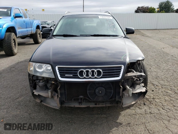 2004 Audi allroad A6 V8 with VIN WA1YD64BX4N094154, listed as a Copart auction lot 73637534 with 182,534 mi miles and Salvage Title. Bid and sale history available at DreamBid. Image 5.