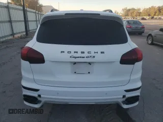 2017 Porsche Cayenne GTS with VIN WP1AD2A29HLA83277, listed as a Copart auction lot 76765974 with 47,838 mi miles and Salvage title. Bid and sale history available at DreamBid. Image 6.