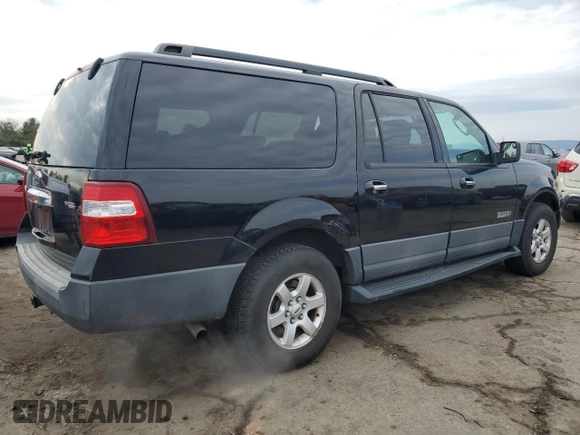 2007 Ford Expedition EL SSV with VIN 1FMFK16567LA00604, listed as a Copart auction lot 47736465 with 93,440 mi miles and Clean Title. Bid and sale history available at carsss.com. Image 3.