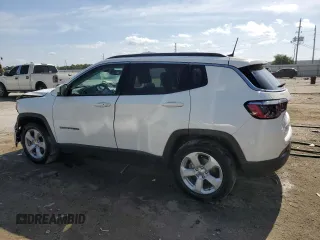 2021 Jeep Compass Altitude with VIN 3C4NJCBB7MT510177, listed as a Copart auction lot 55728605 with 62,197 mi miles and Non repairable. Bid and sale history available at DreamBid. Image 2.