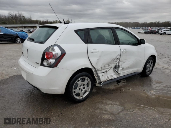 2010 Pontiac Vibe w/1SB with VIN 5Y2SP6E07AZ411442, listed as a Copart auction lot 49724955 with 82,315 mi miles and Salvage Title. Bid and sale history available at carsss.com. Image 3.