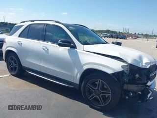 2024 Mercedes-Benz GLE 350 z VIN 4JGFB4FB1RB001630, wystawiony jako IAAI lot #42320875 z przebiegiem 43 973 mil mil oraz . Historia ofert i sprzedaży dostępna na DreamBid. Obrazek 1.