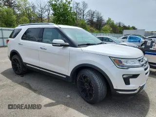 2018 Ford Explorer Limited z VIN 1FM5K8F82JGA01876, wystawiony jako Copart lot #58390955 z przebiegiem 108 345 mil mil oraz Szkoda całkowita • Salvage title. Historia ofert i sprzedaży dostępna na DreamBid. Obrazek 4.