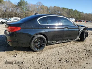 2017 BMW 5 Series 530i xDrive with VIN WBAJA7C37HG457940, listed as a Copart auction lot 85928794 with 134,801 mi miles and Salvage Title. Bid and sale history available at carsss.com. Image 3.