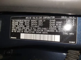 2015 Volvo XC60 T6 с VIN YV4902RKXF2687103, выставлен на аукционе IAAI как лот 41467485 с пробегом 97 004 миль миль и . История ставок и продаж доступна на DreamBid. Изображение 9.