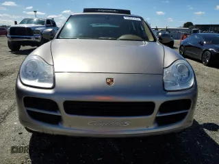 2006 Porsche Cayenne S with VIN WP1AB29P36LA60905, listed as a Copart auction lot 51697315 with 27,906 mi miles and Salvage Title. Bid and sale history available at carsss.com. Image 5.