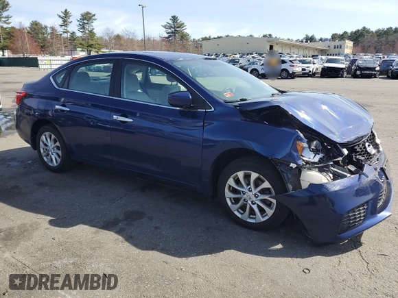 2017 Nissan Sentra S with VIN 3N1AB7AP0HY255254, listed as a Copart auction lot 51157815 with 94,254 mi miles and Salvage Title. Bid and sale history available at DreamBid. Image 4.