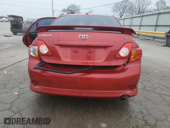 2010 Toyota Corolla with VIN 1NXBU4EE9AZ370913, listed as a Copart auction lot 45695665 with Not provided miles and Salvage title. Bid and sale history available at DreamBid. Image 6.