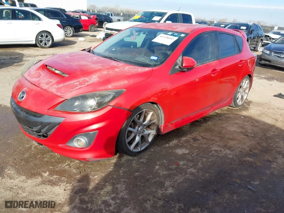 2010 Mazda Mazda3 Mazdaspeed3 Sport with VIN JM1BL1H45A1201708, listed as a IAAI auction lot 41328052 with 135,456 mi miles. Bid and sale history available at carsss.com. Image 17.