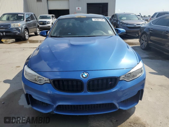 2016 BMW M3 with VIN WBS8M9C59G5D31154, listed as a Copart auction lot 54381145 with 88,259 mi miles and Non repairable. Bid and sale history available at DreamBid. Image 5.
