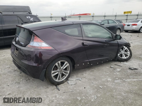 2013 Honda CR-Z z VIN JHMZF1D41DS000557, wystawiony jako Copart lot #47536735 z przebiegiem Nie podano mil oraz Szkoda całkowita • Salvage title. Historia ofert i sprzedaży dostępna na DreamBid. Obrazek 3.
